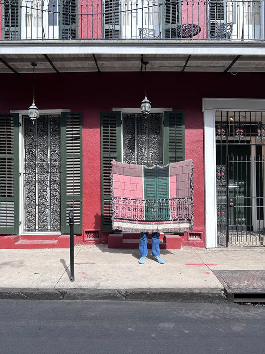 Beaded Balcony Blanket image 1