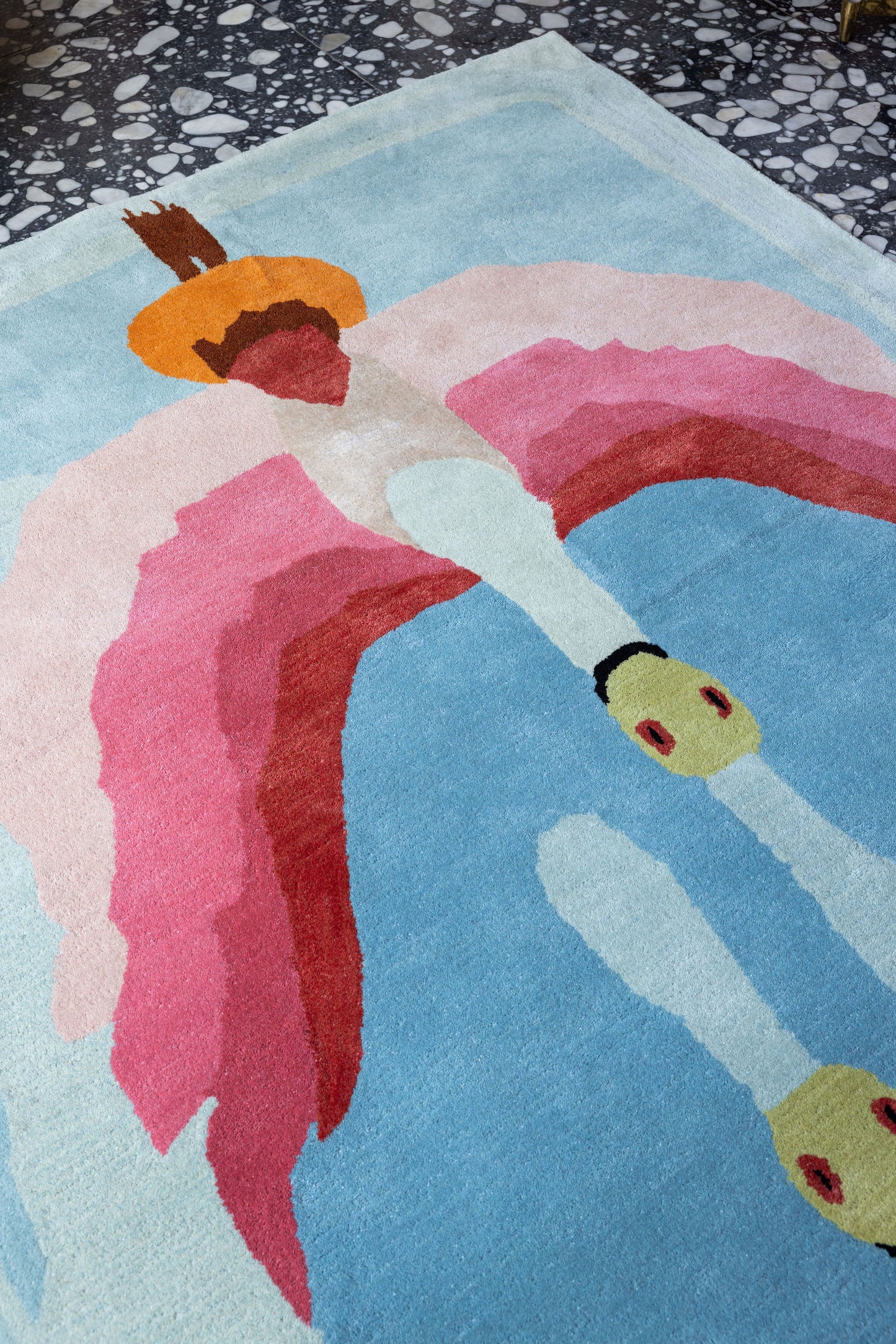 Dueling Spoonbills Rug image 2