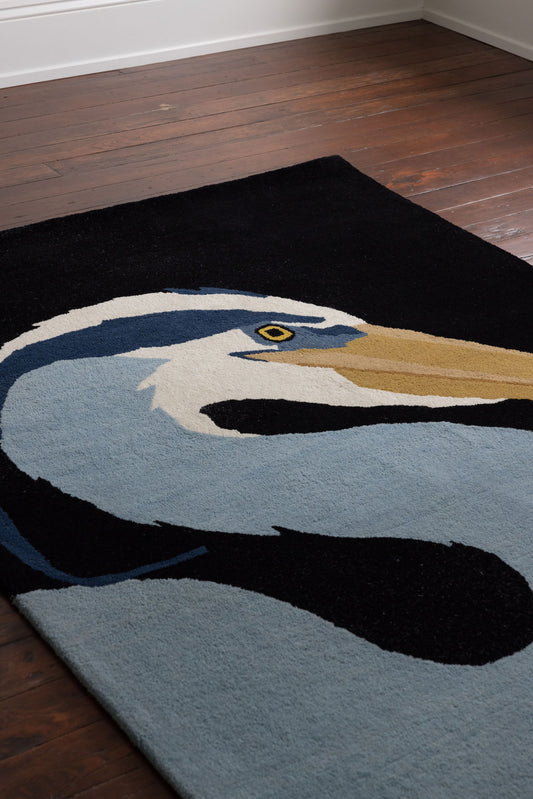 Blue Heron Rug image 1