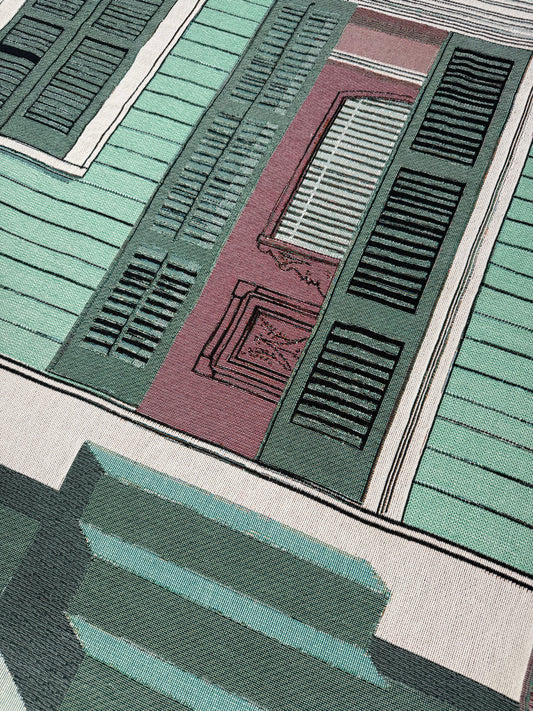 Marigny Turquoise House Blanket