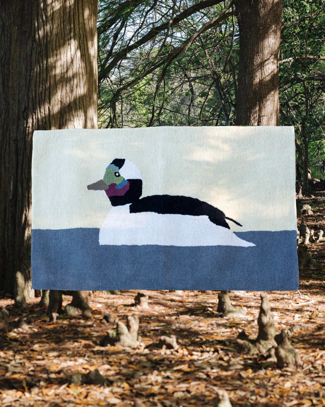 Bufflehead Duck Rug
