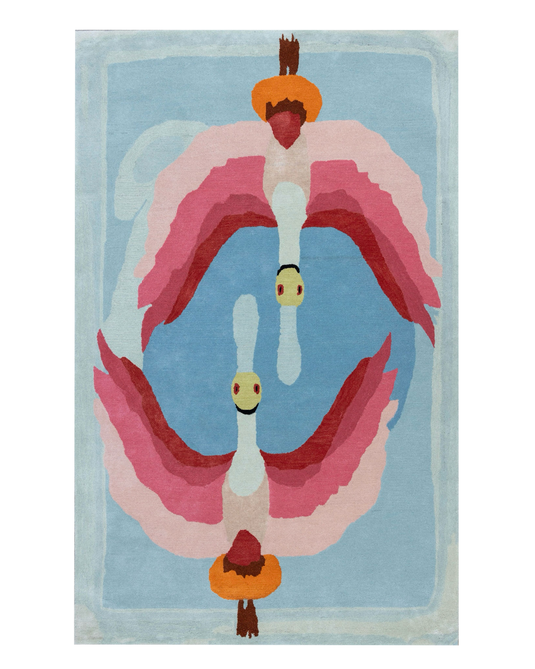 Dueling Spoonbills Rug