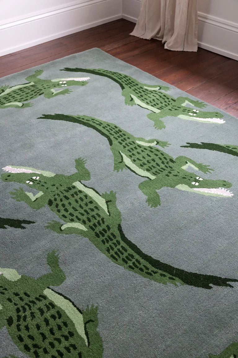 Alligator Area Rug image 1