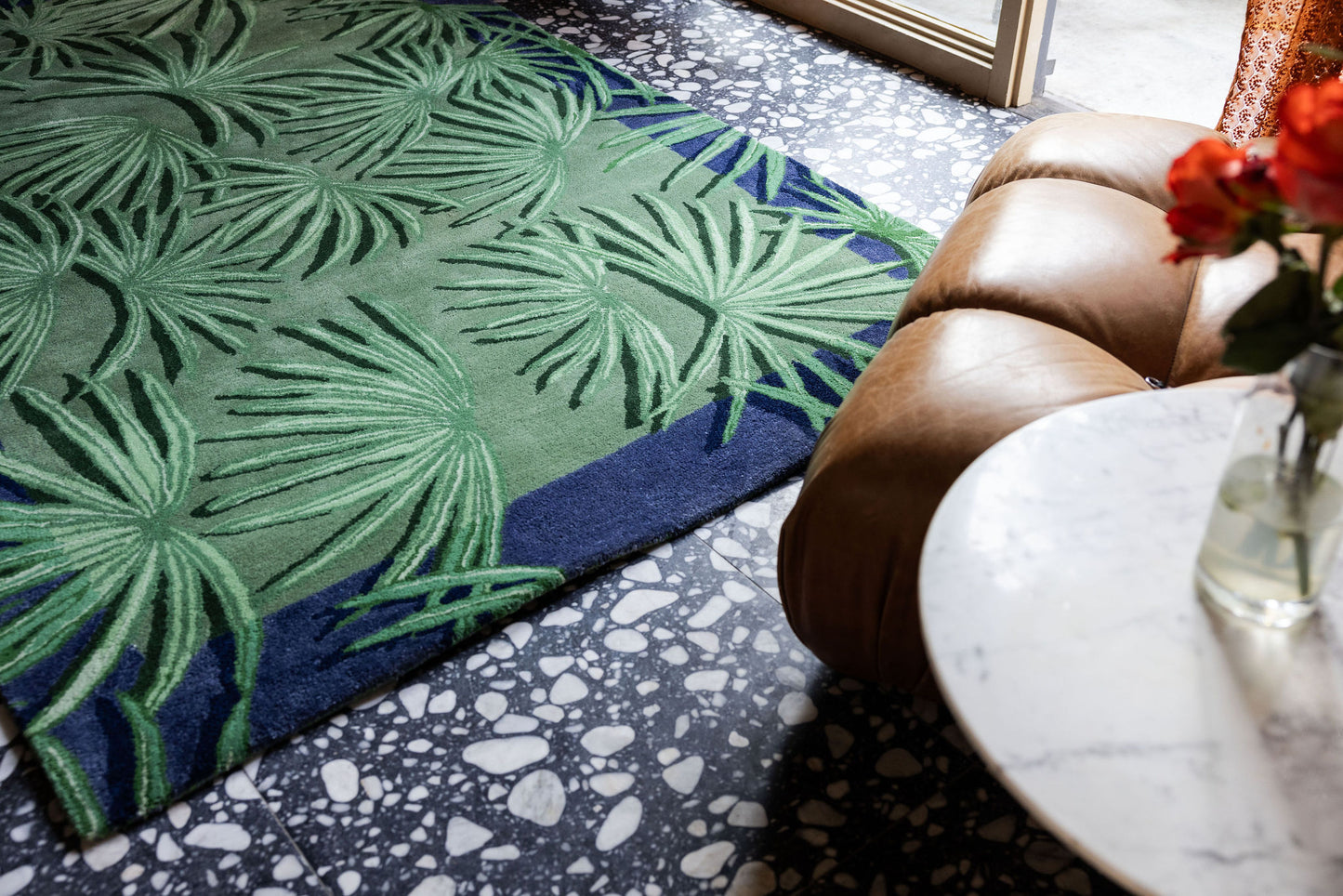 2 Tone Palm Rug image 7