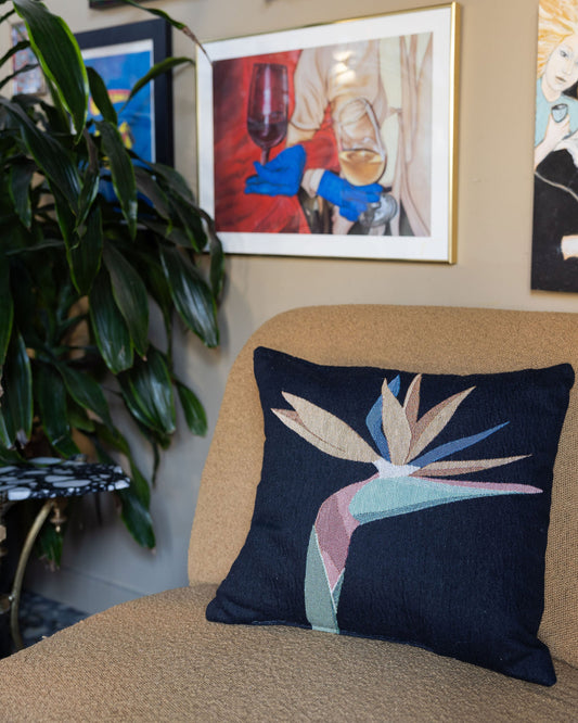Bird of Paradise Pillow image 0