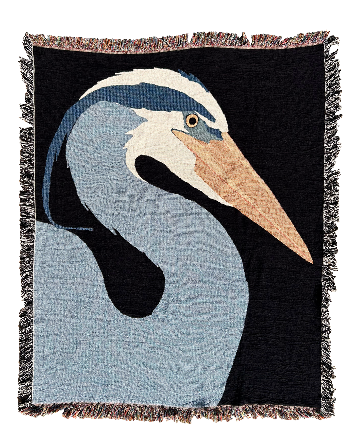 Blue Heron Blanket image 0