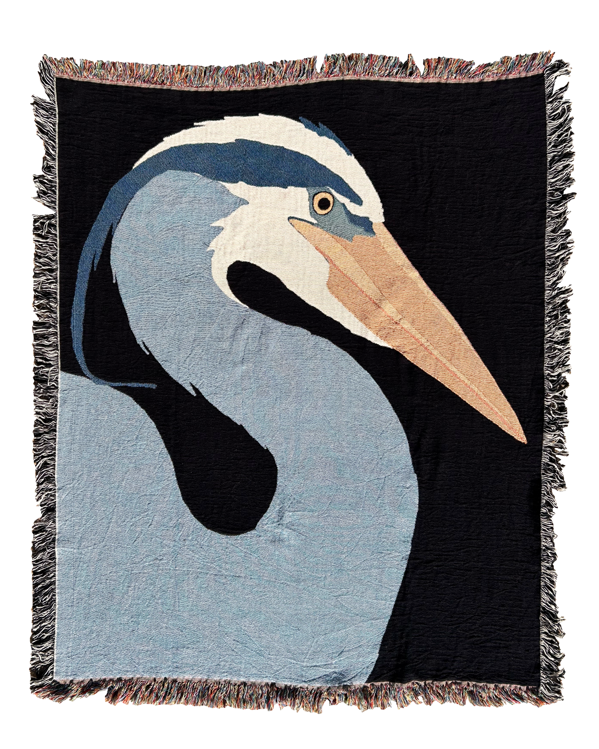 Blue Heron Blanket image 0
