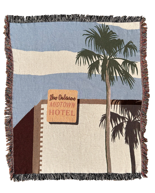 New Orleans Midtown Hotel Blanket image 0