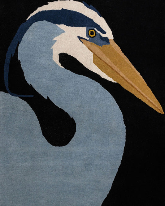 Blue Heron Rug image 0