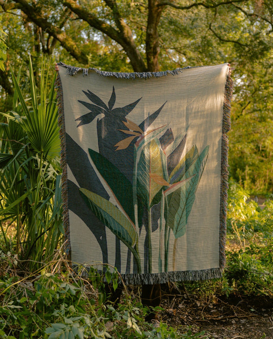 Bird of Paradise Blanket image 0