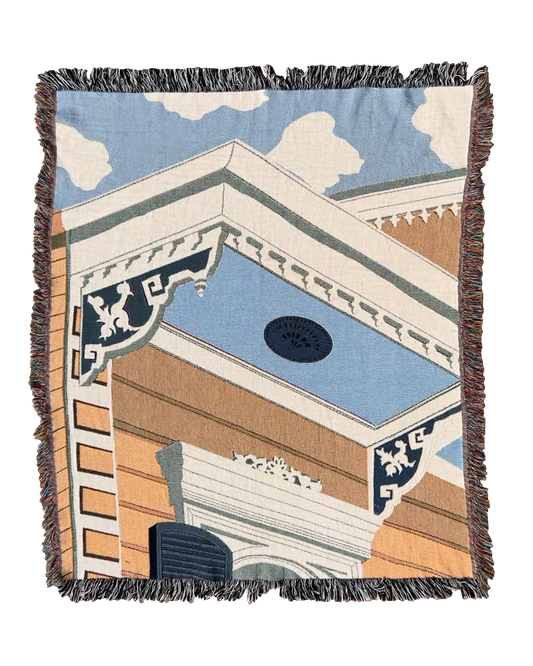Yellow House Blanket image 0