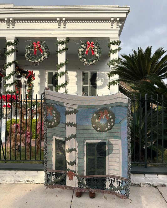 Christmas House Blanket