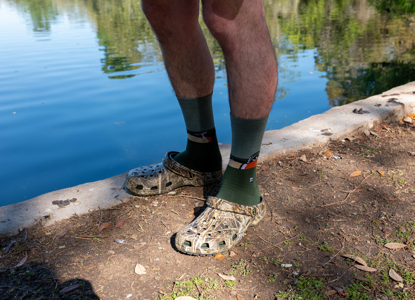 Wood Duck Socks