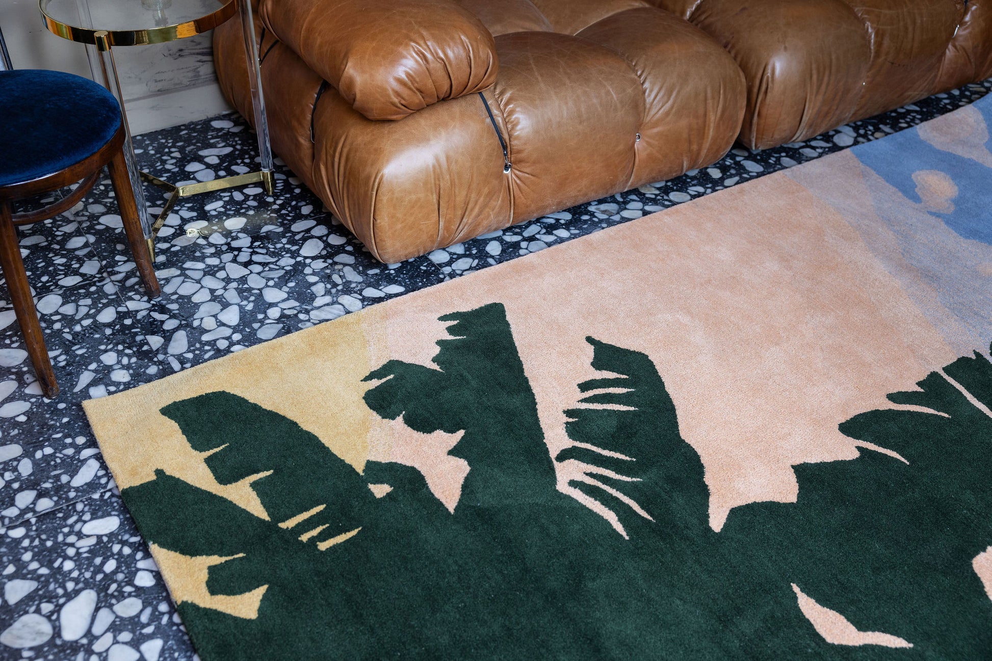 Sunset Banana Tree Rug image 3