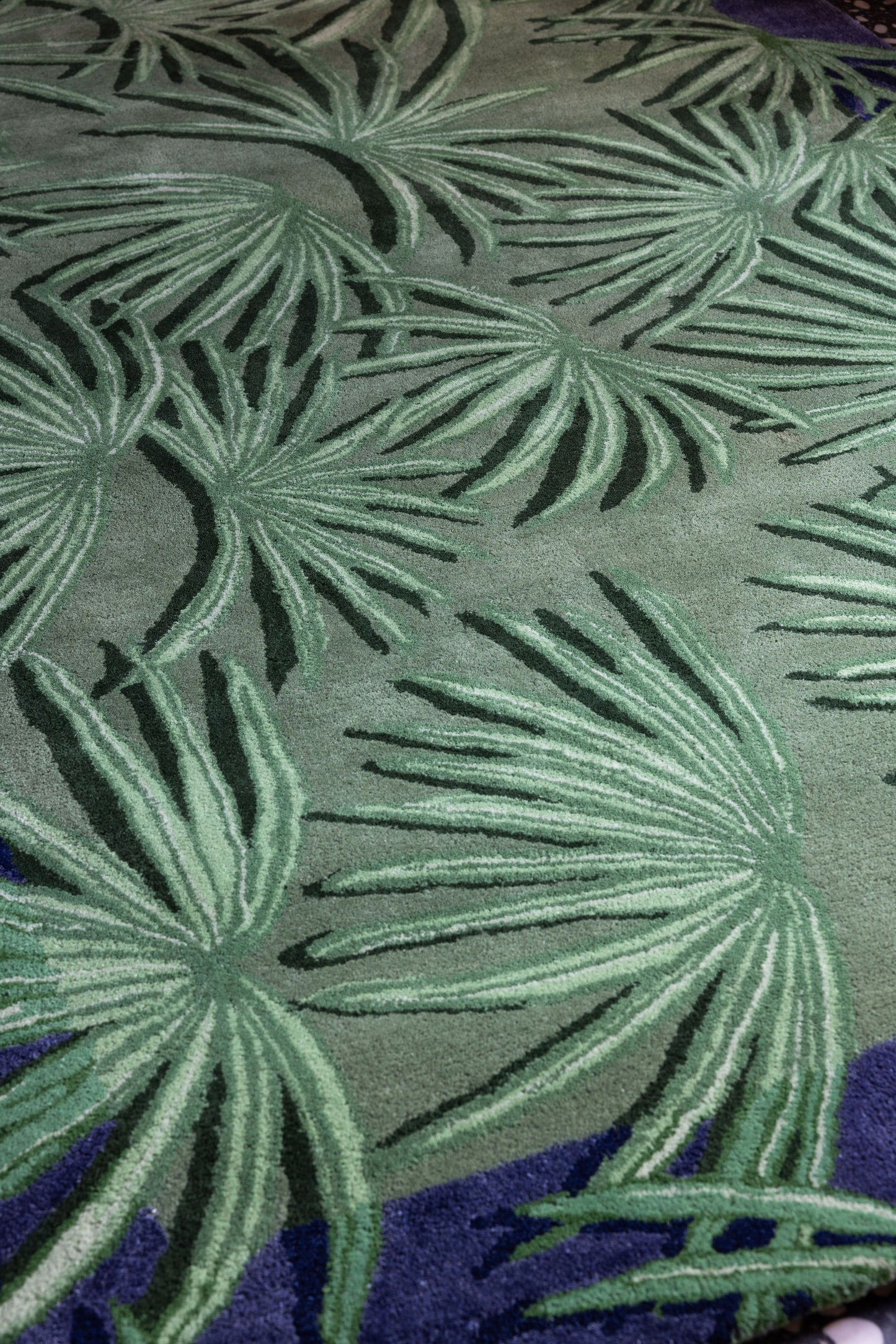 2 Tone Palm Rug image 3