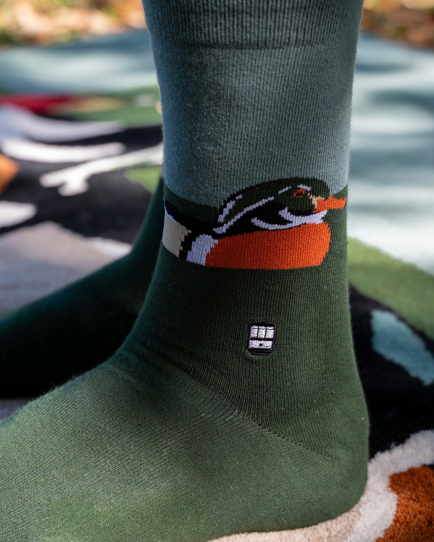 Wood Duck Socks