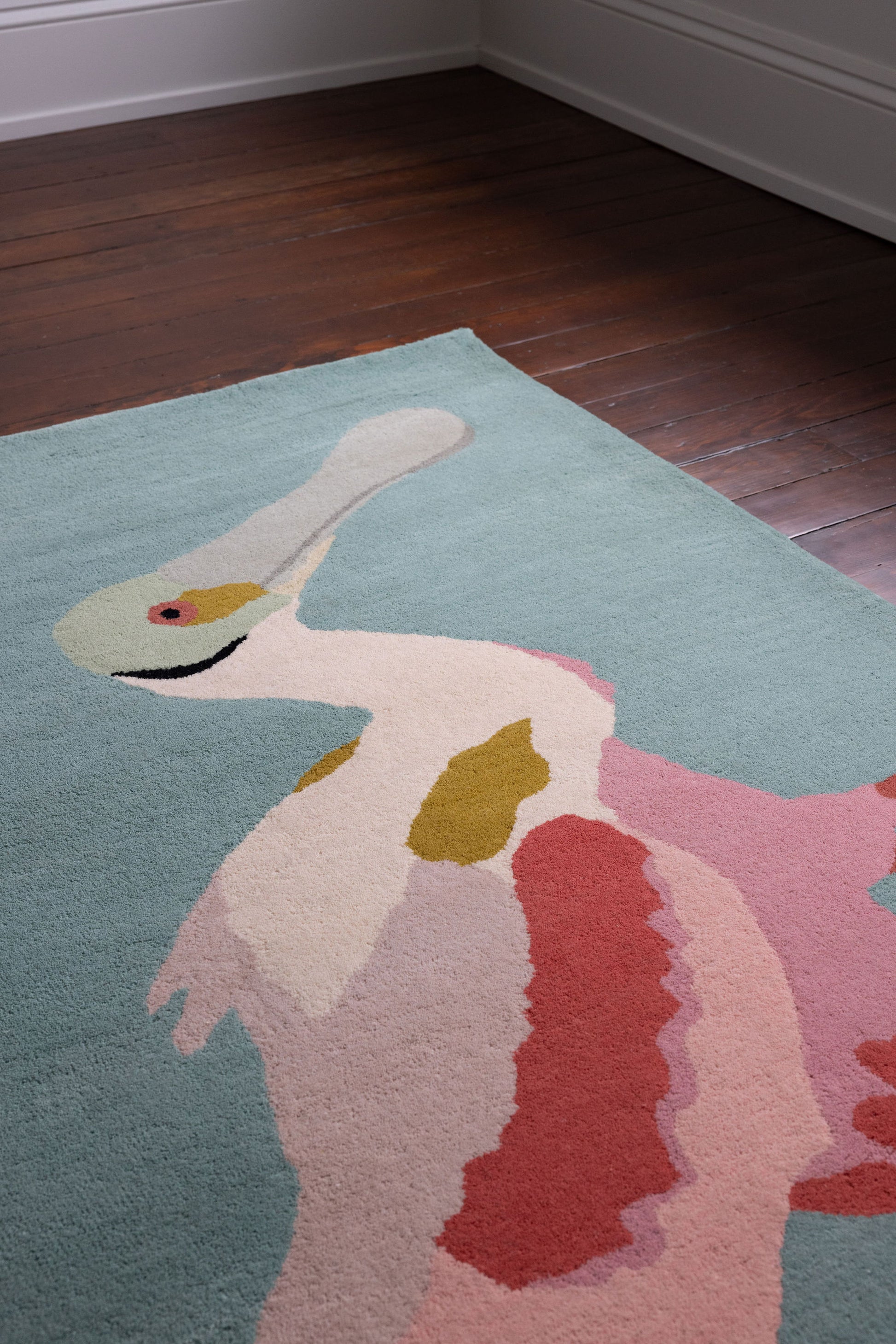 Roseate Spoonbill Rug image 2