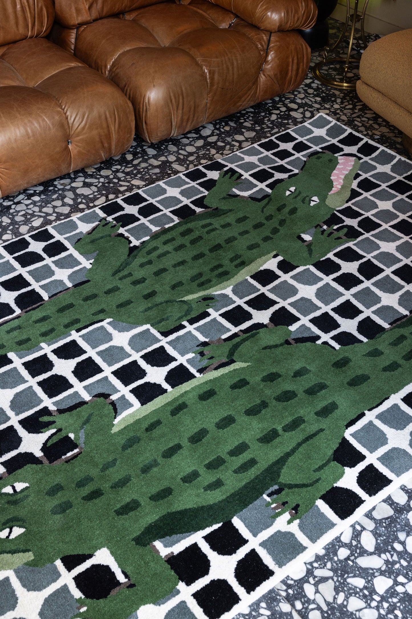 Alligator Tile Rug image 3