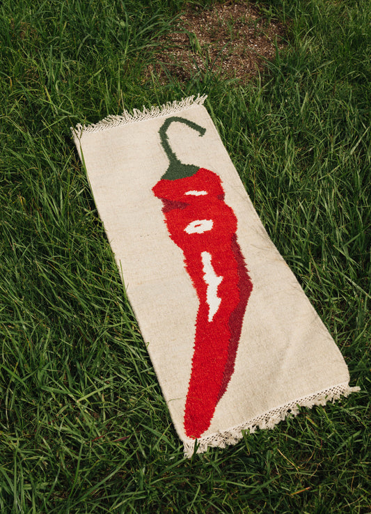 Pepper Flat Weave Rug