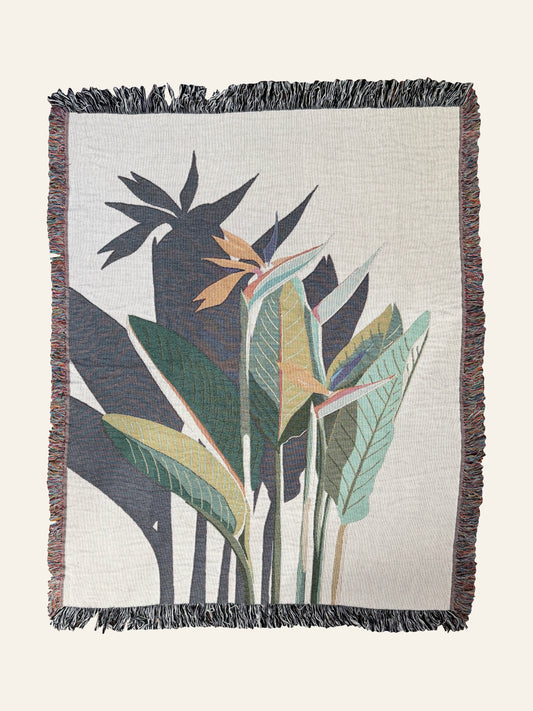 Bird of Paradise Blanket