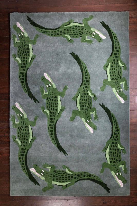 Alligator Area Rug