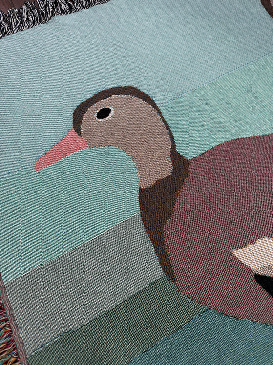 Black Bellied Whistling Ducks Blanket