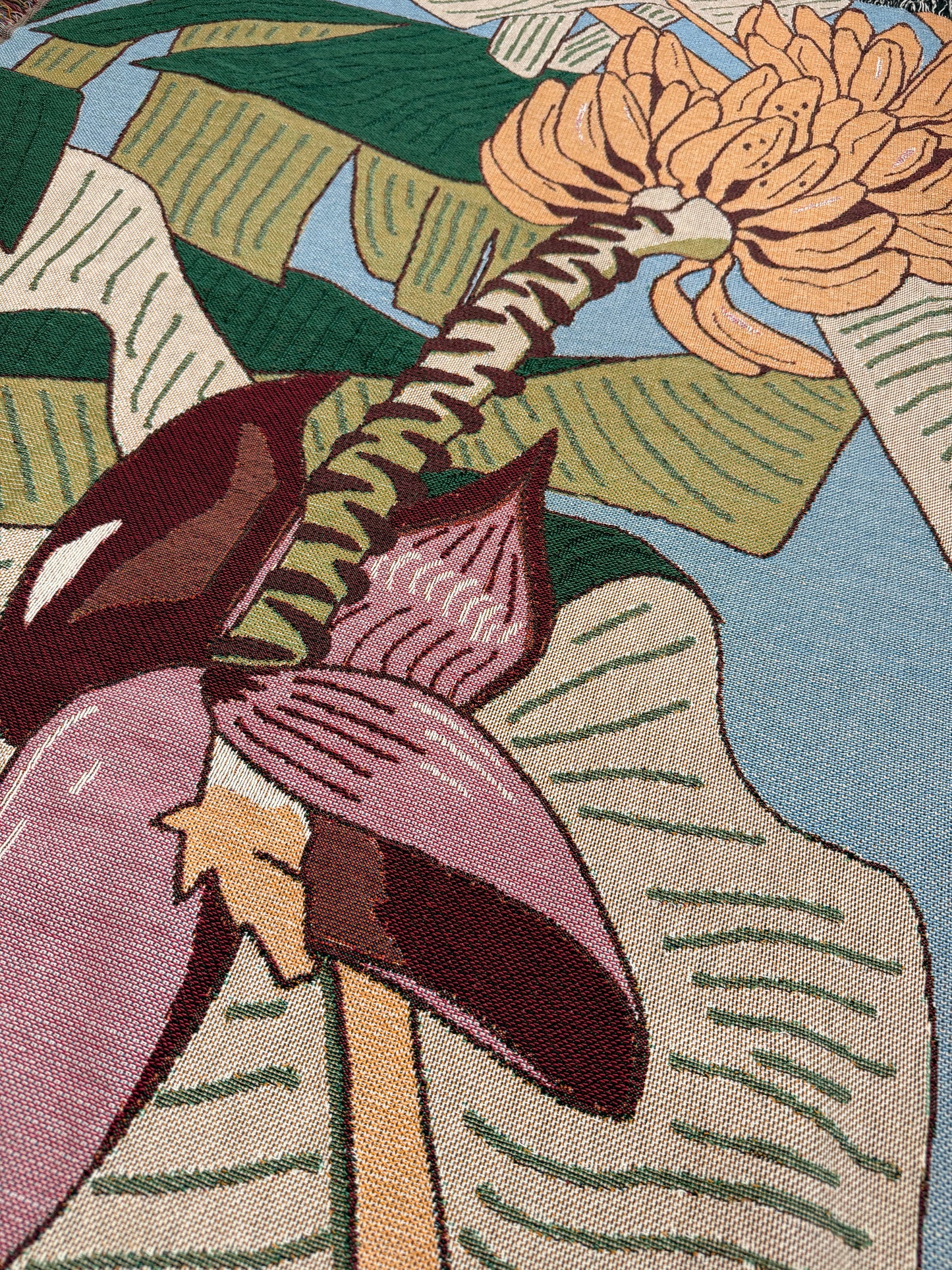 Banana Tree Blanket