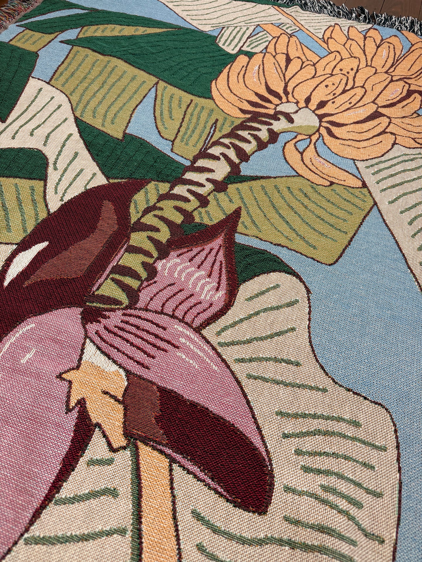 Banana Tree Blanket