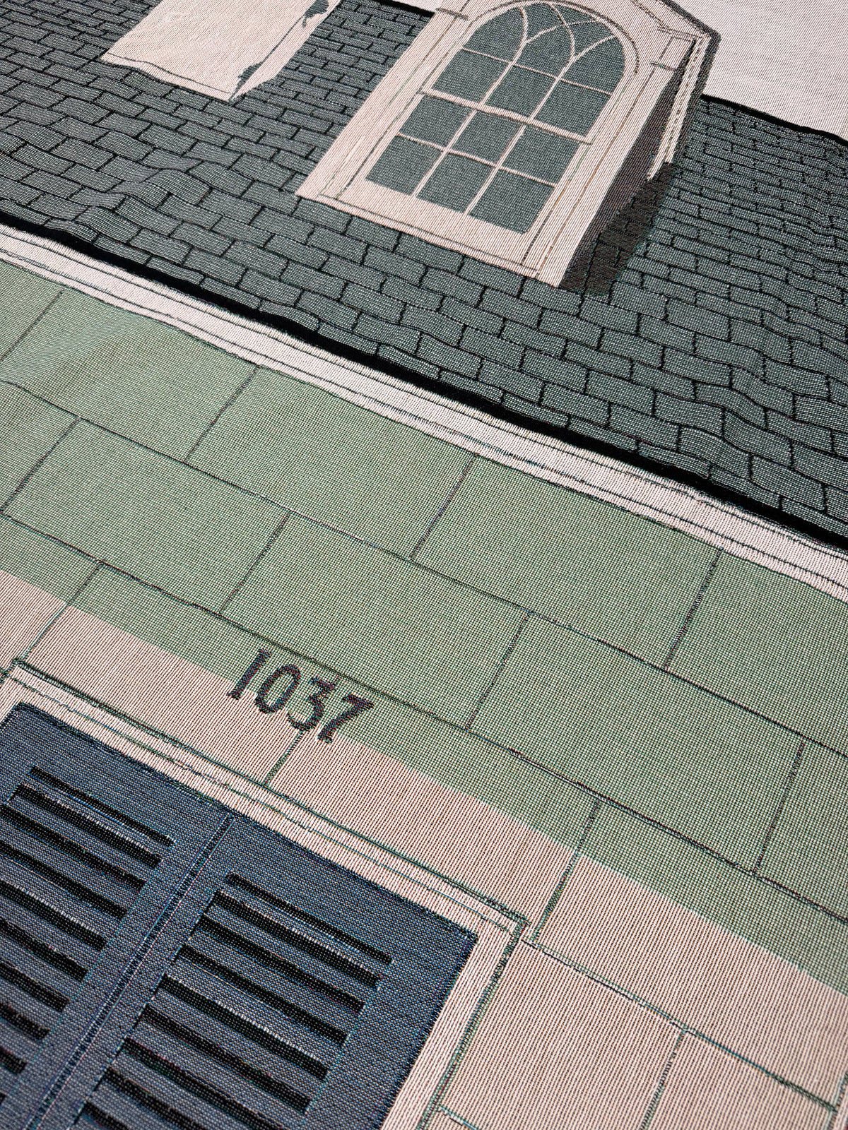 French Quarter Green House Blanket