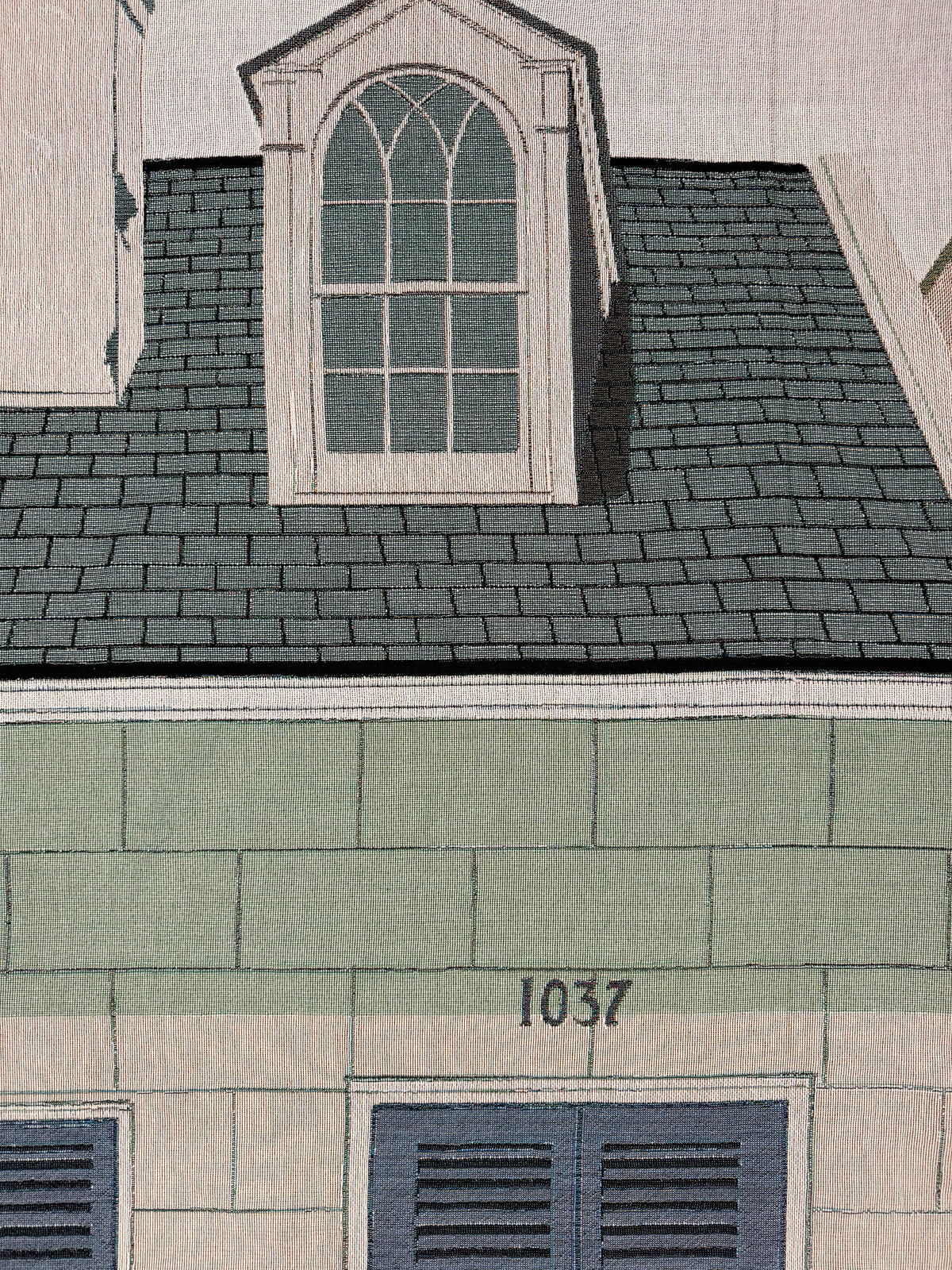 French Quarter Green House Blanket
