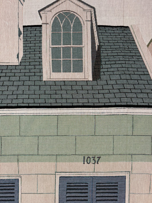 French Quarter Green House Blanket