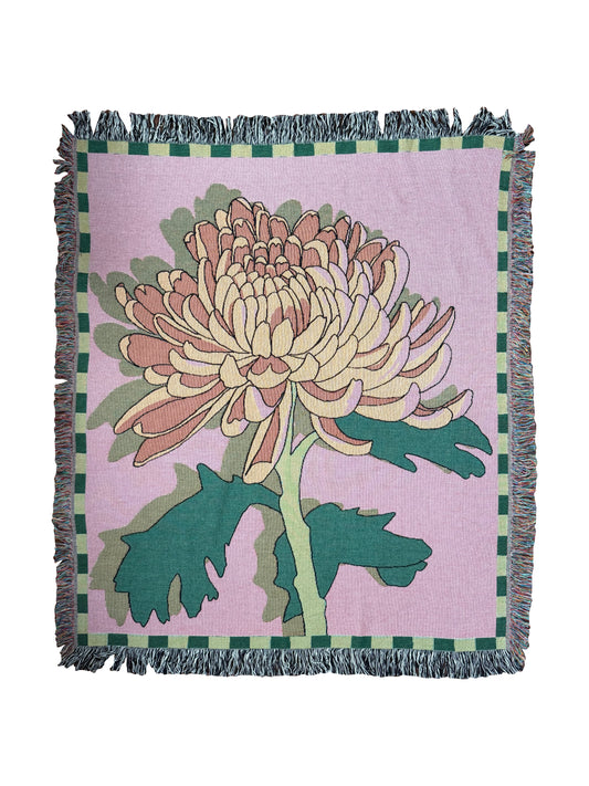 Chrysanthemum Blanket (orange)