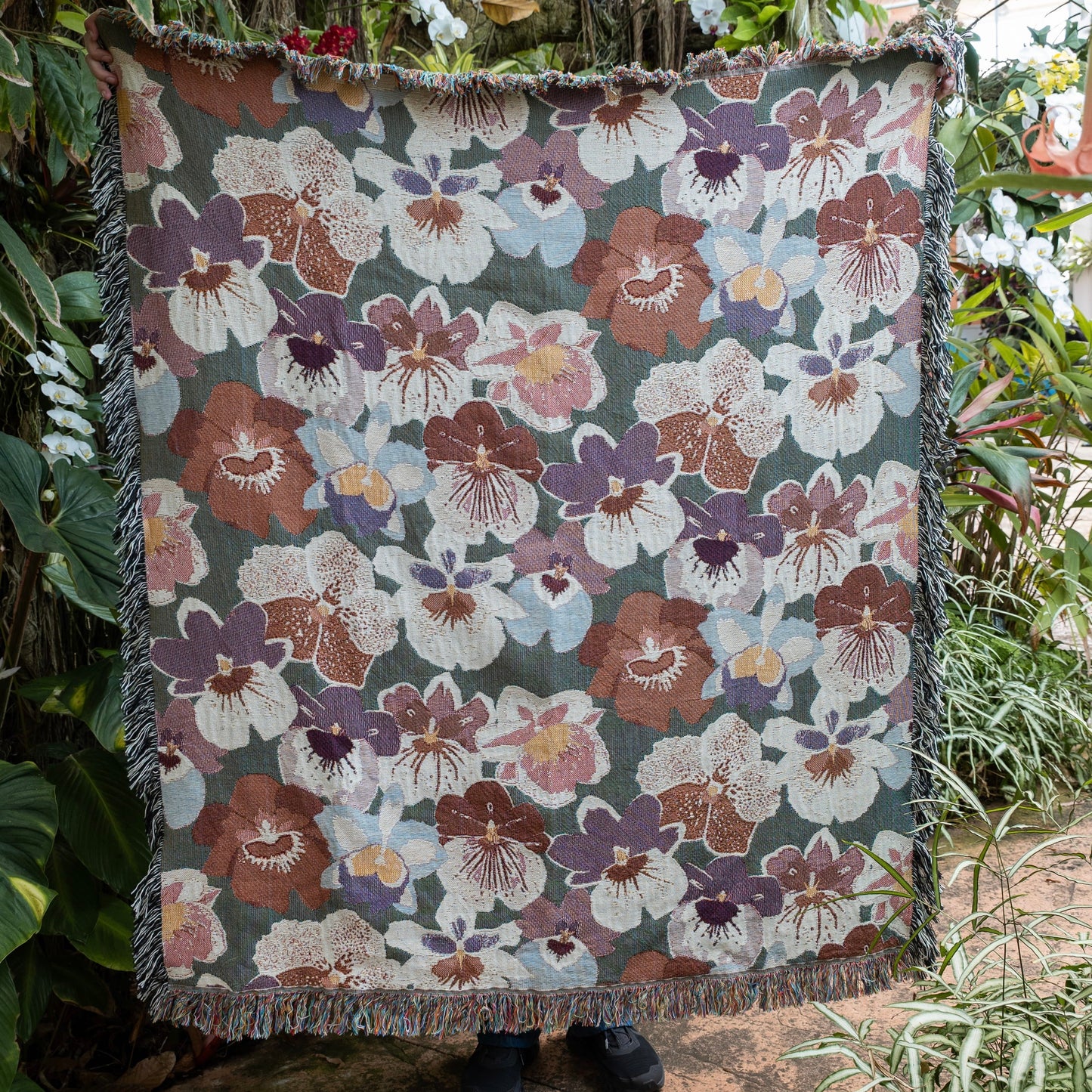 Orchid Blanket