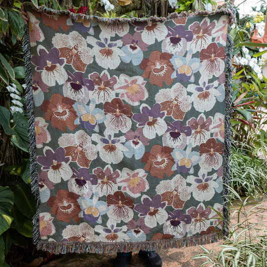 Orchid Blanket
