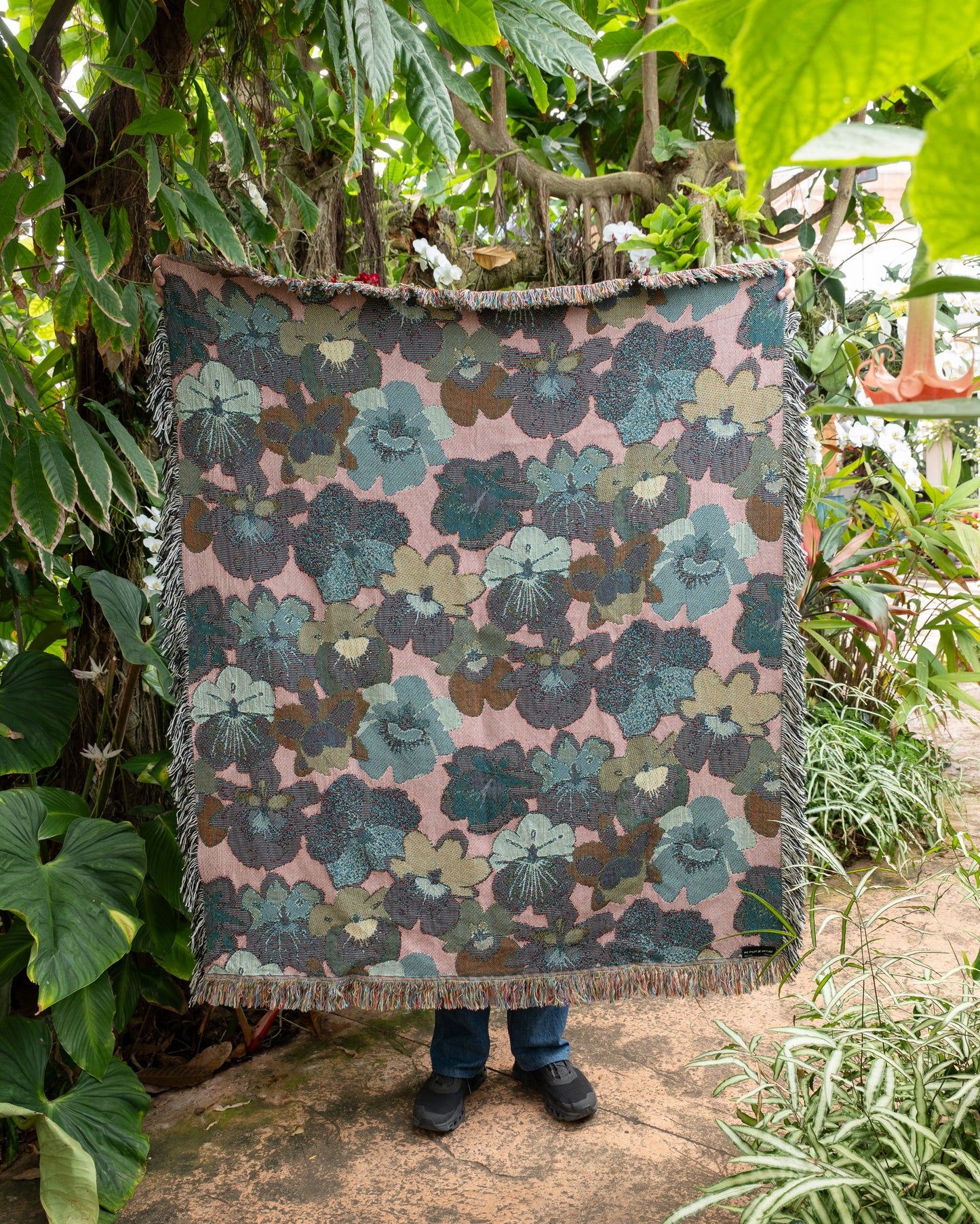 Orchid Blanket