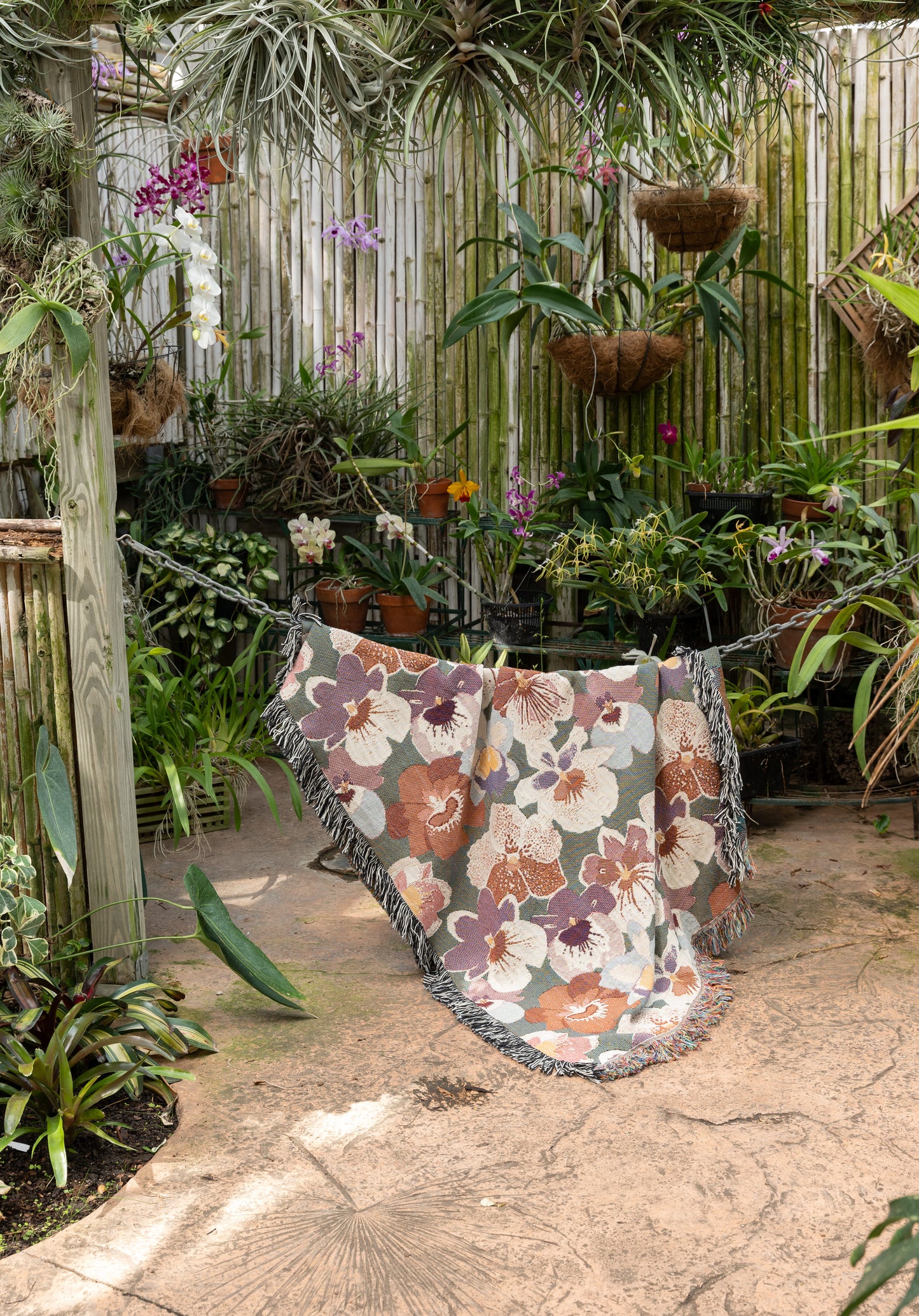 Orchid Blanket