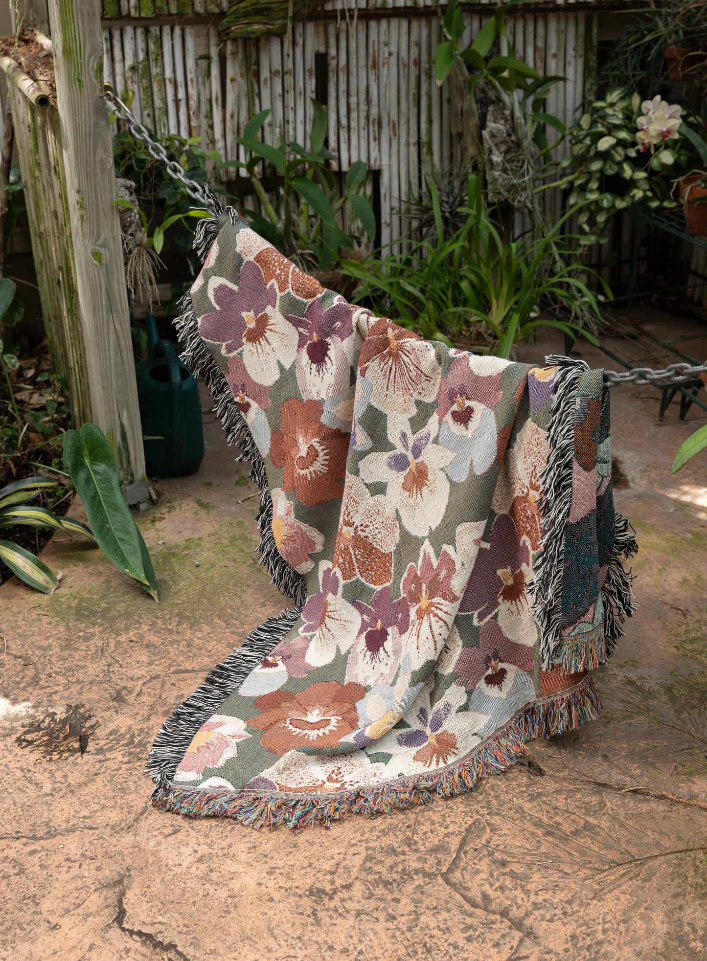 Orchid Blanket