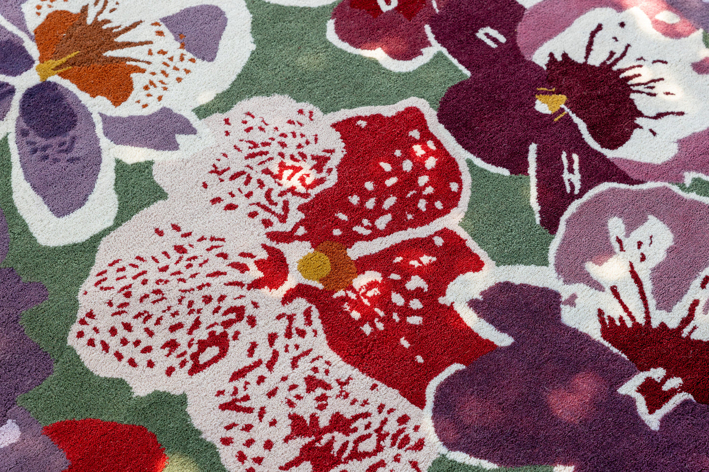 Orchid Pattern rug