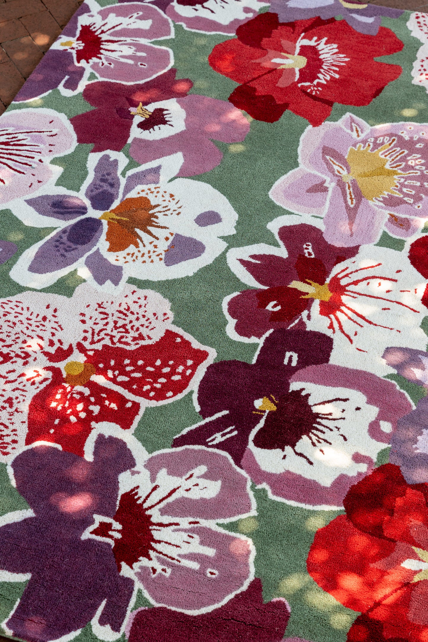 Orchid Pattern rug