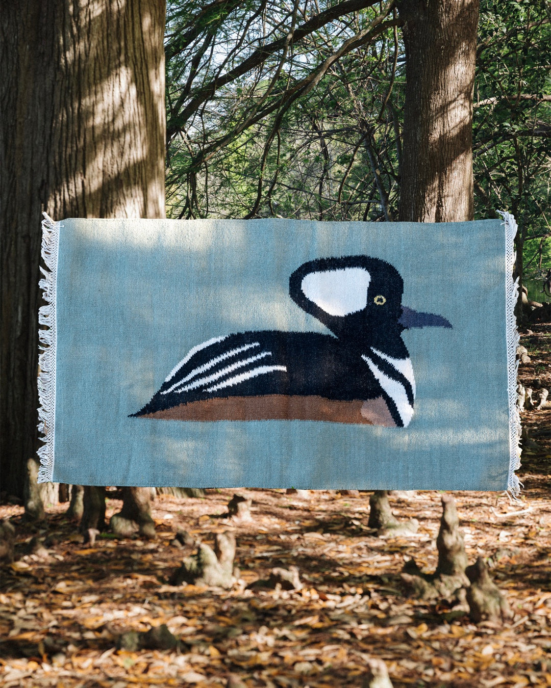 Hooded Merganser Duck Rug