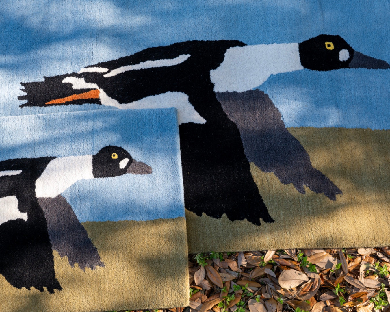 Common Goldeneye Duck Rug