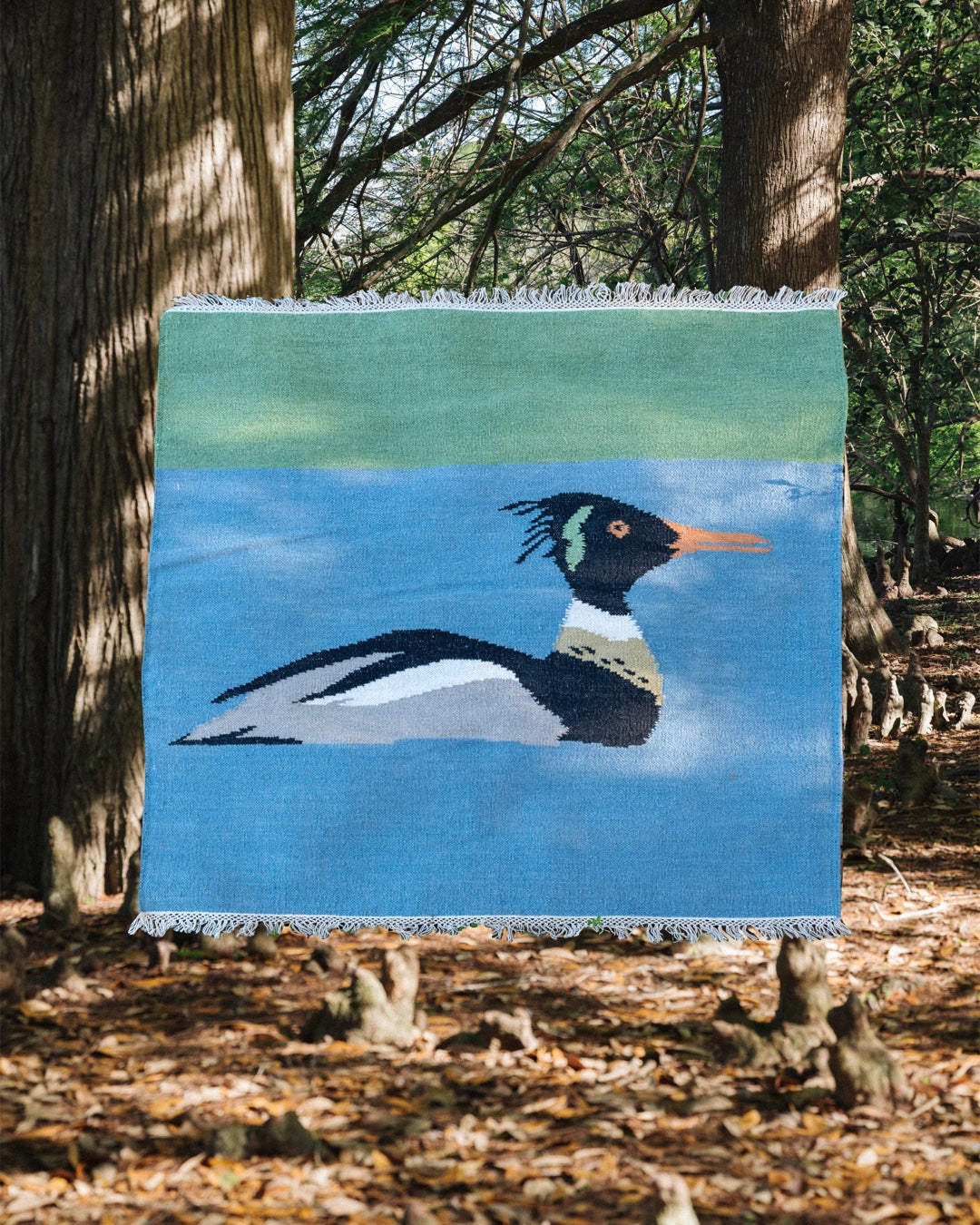 Redbreasted Merganser Duck Rug