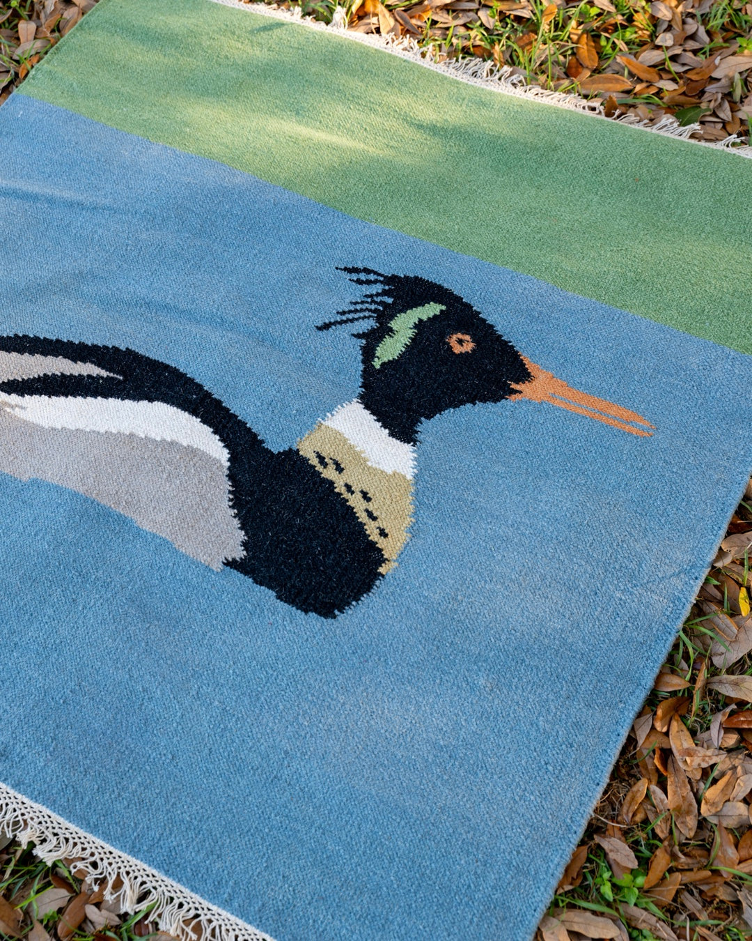 Redbreasted Merganser Duck Rug