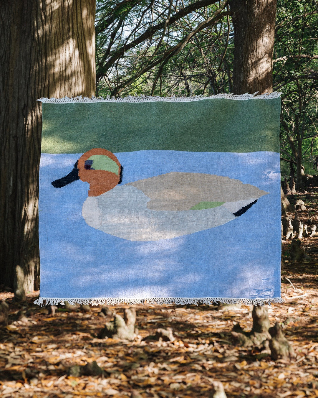 Green Winged Teal Rug