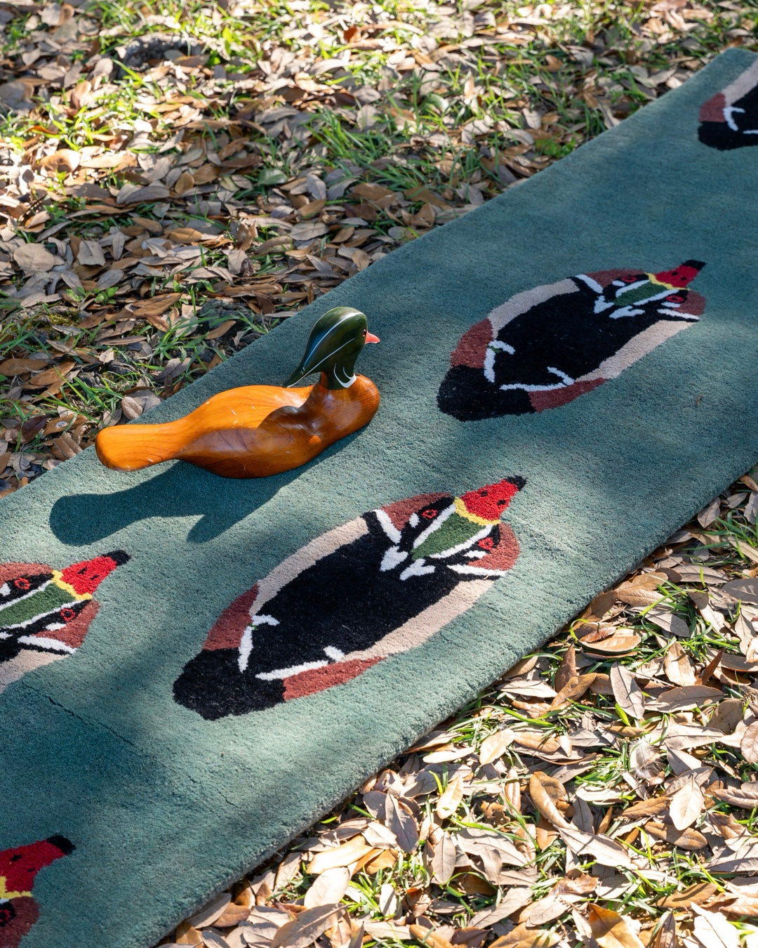 Wood Ducks in a Row Runner