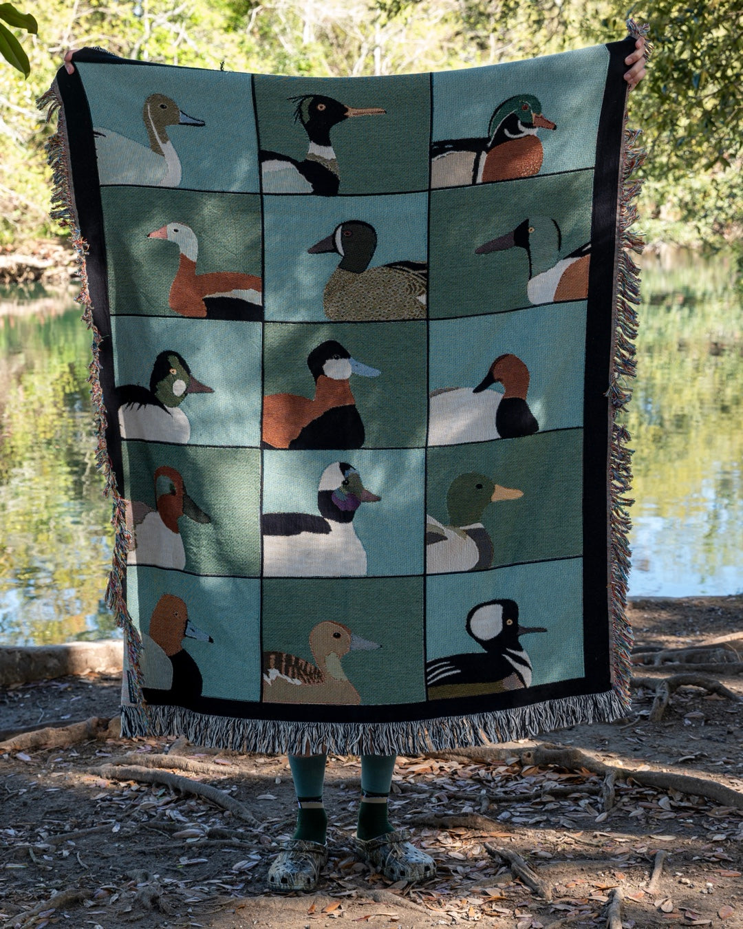 Duck Portraits Blanket