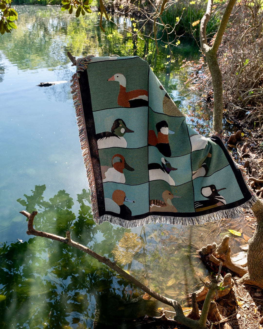 Duck Portraits Blanket
