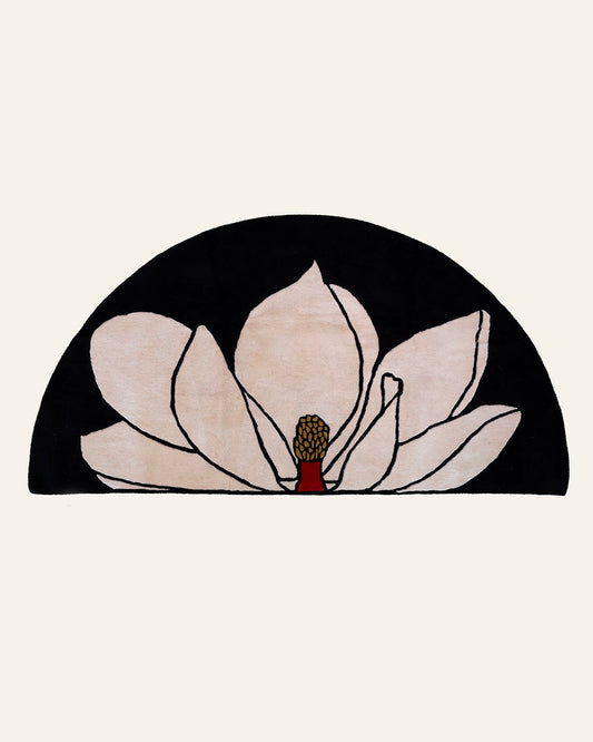 Magnolia Half Circle Rug
