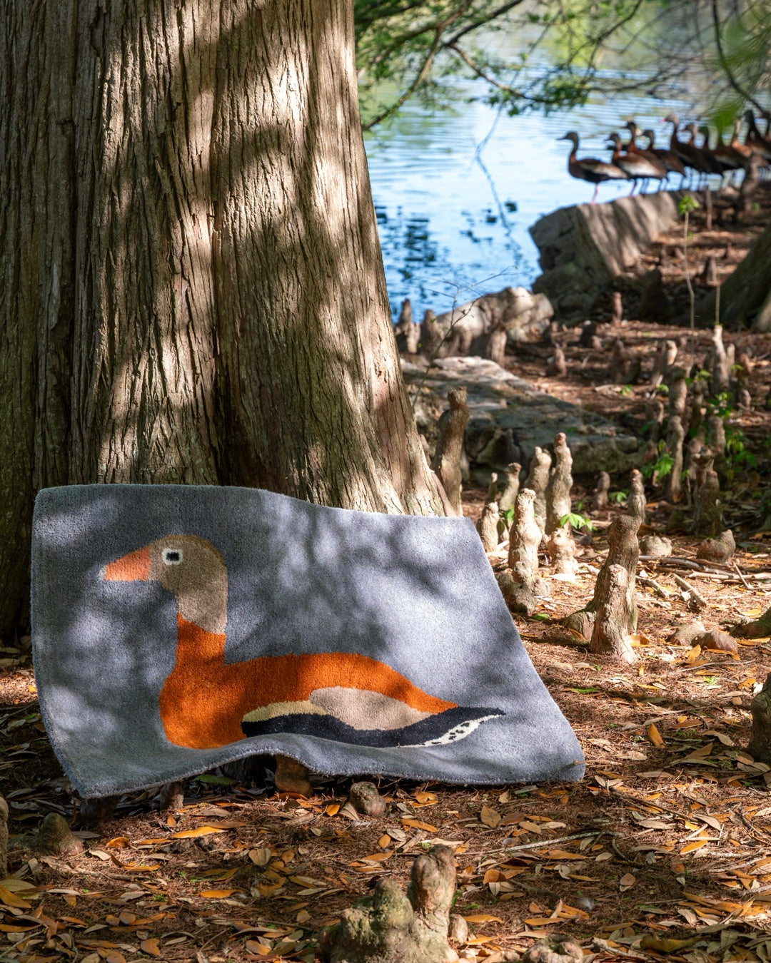 Black Bellied Whistling Duck Rug
