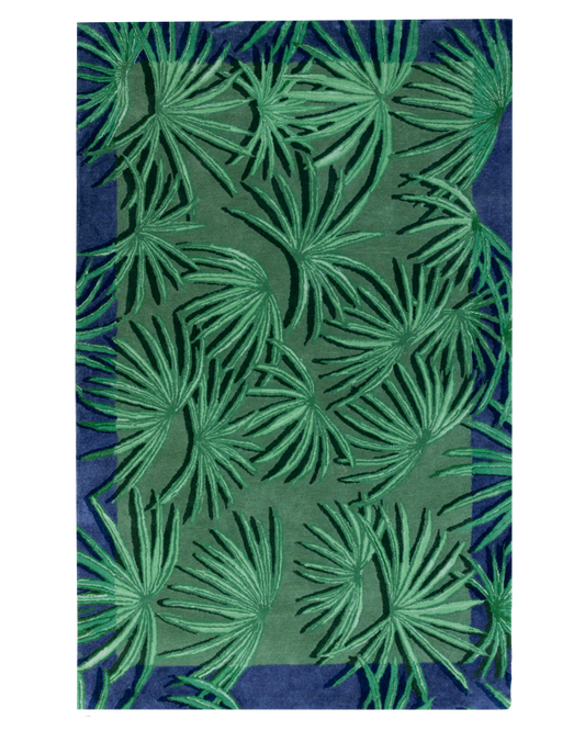 2 Tone Palm Rug